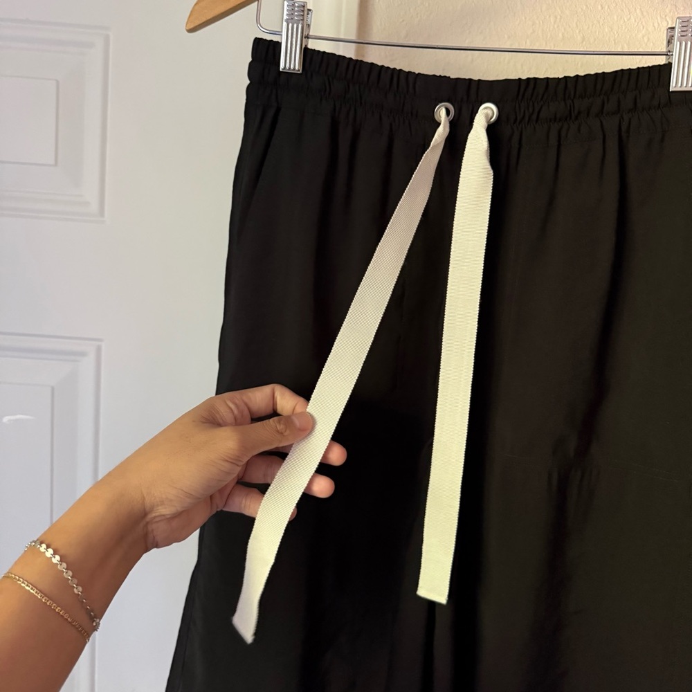 Rodebjer Black Drawstring Elastic Pull On Waist B… - image 2